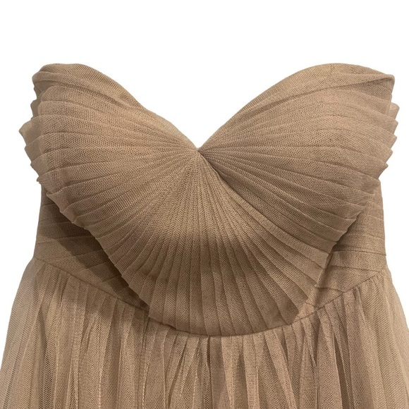 Anthropologie Jenny Yoo Wren Strapless Tulle Dress - Picture 5 of 13